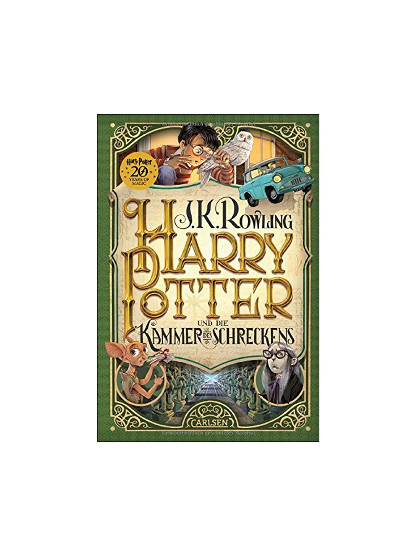 CARLSEN VERLAG | Buch - Harry Potter und die Kammer des Schreckens - Band 2 (Gebundene Ausgabe) | 